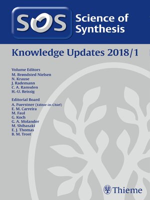 cover image of Science of Synthesis Knowledge Updates 2018 Volume 1